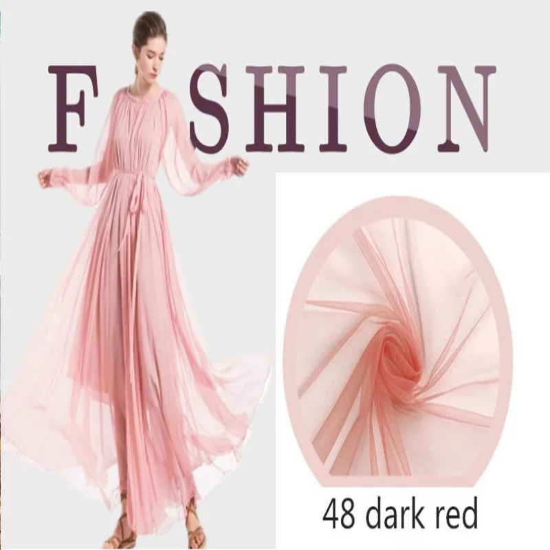 

Tulle Mesh Fabric DIY Sewing Satin Dress Veil Princess Dress Gele Baby Shower Skirt Wedding Party Home Decorations Cloth Supply