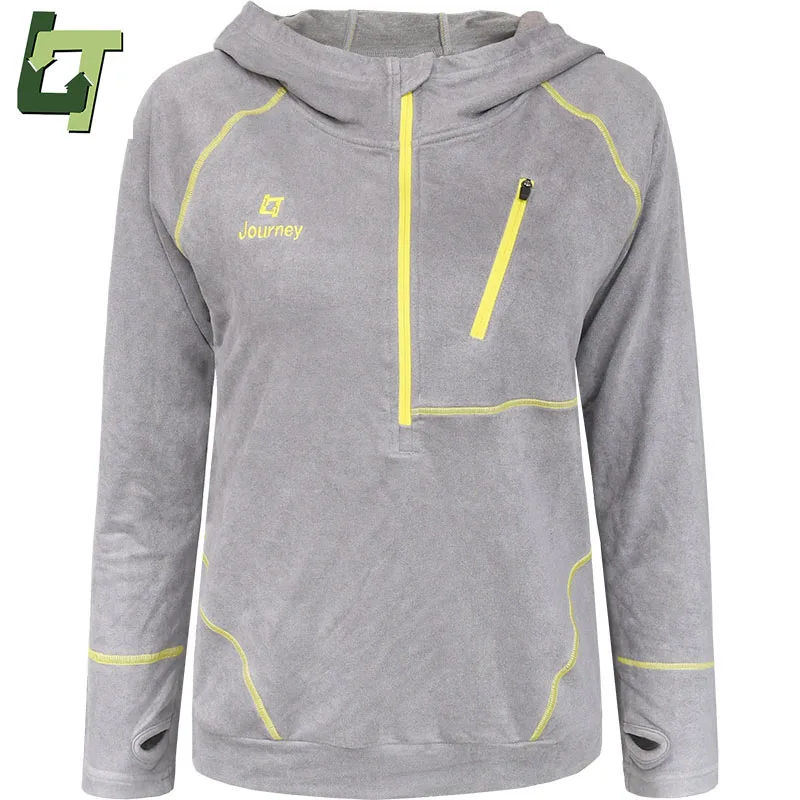

2018 Outdoor Coat Camping Hiking Women Jacket Thermal Breathable Polar Fleece Sports Solid Spring Jacket Journey Wish
