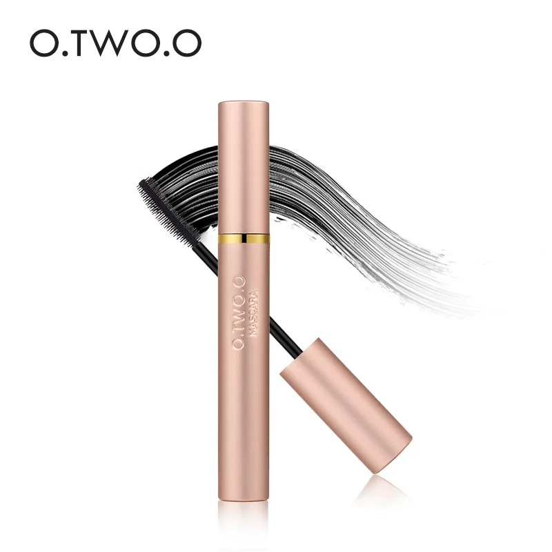 Новое поступление O. TWO. O 4D шелковое волокно Тушь для ресниц водостойкий натуральный длинный быстрый сухой черный 3D ресницы наращивание