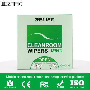

Relife RL-045 Pull type Anti-static dust-free cloth for mobile phone repair cleaner Paper Vacuum Packing