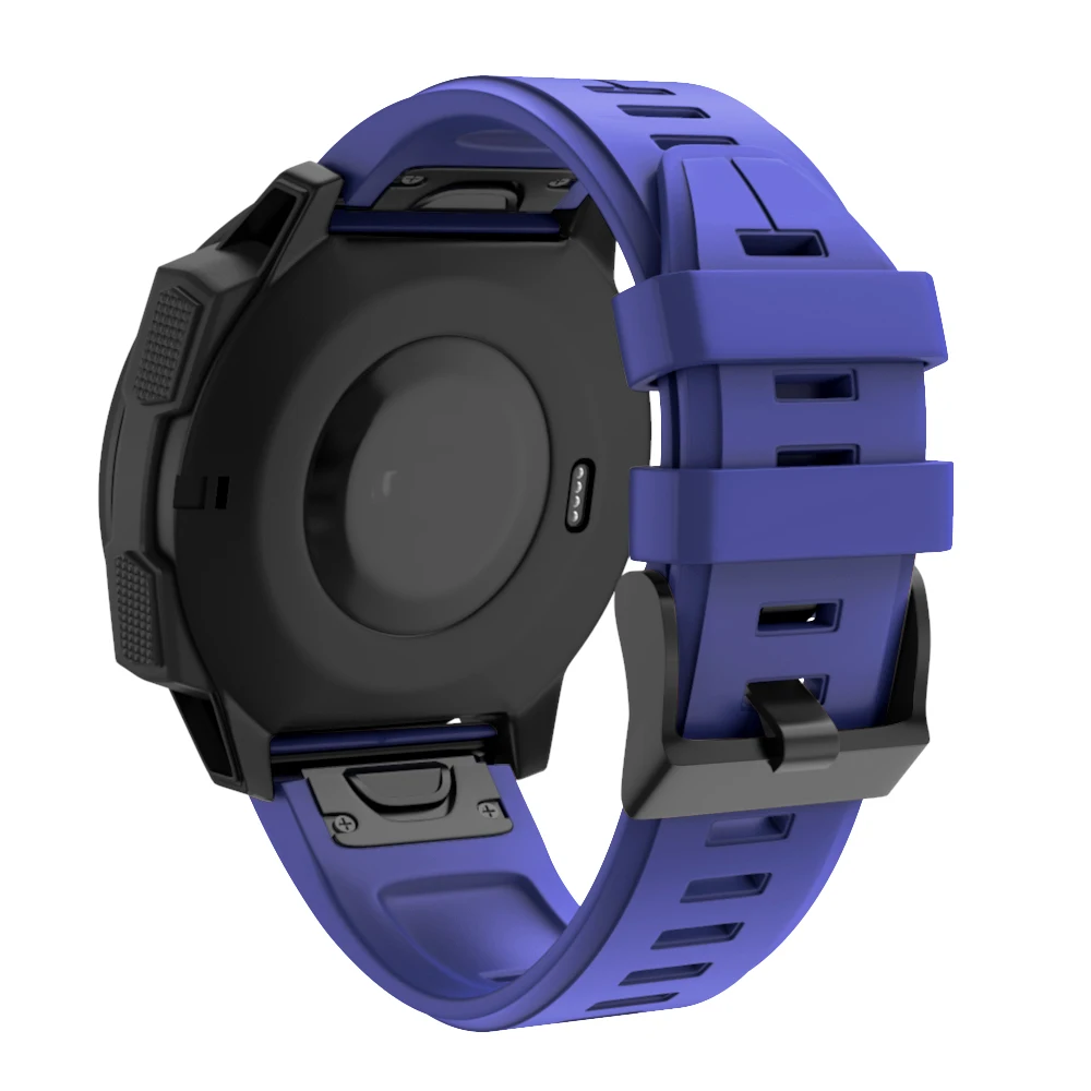 Fivstr Гладкий узор Easyfit ремешок для часов Garmin Fenix 5X5 Plus 3 3HR D2 S60 MK1 Смарт часы Quick Release ремешок на запястье