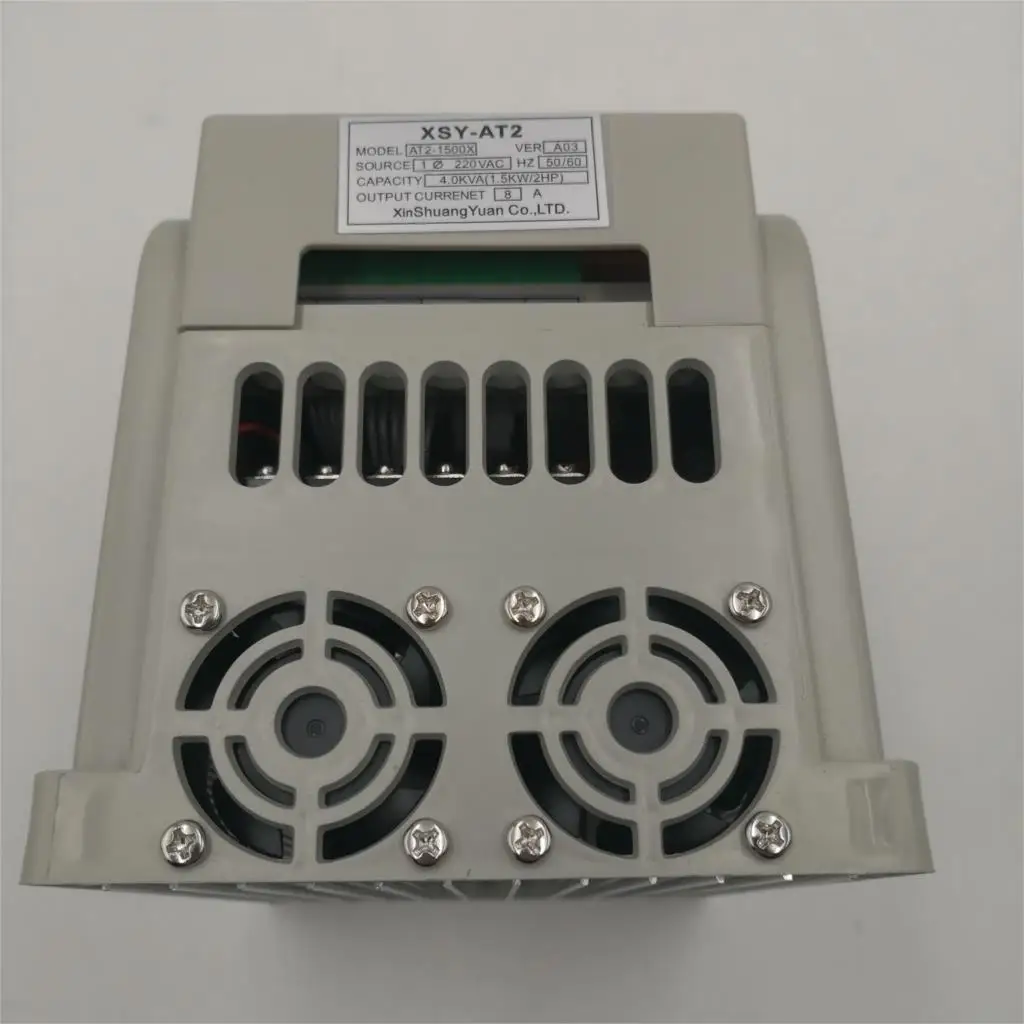 0.45kw/0.75 кВт/1.5 кВт/2.2kw AT2 частотно регулируемым приводом однофазный 220V в однофазные