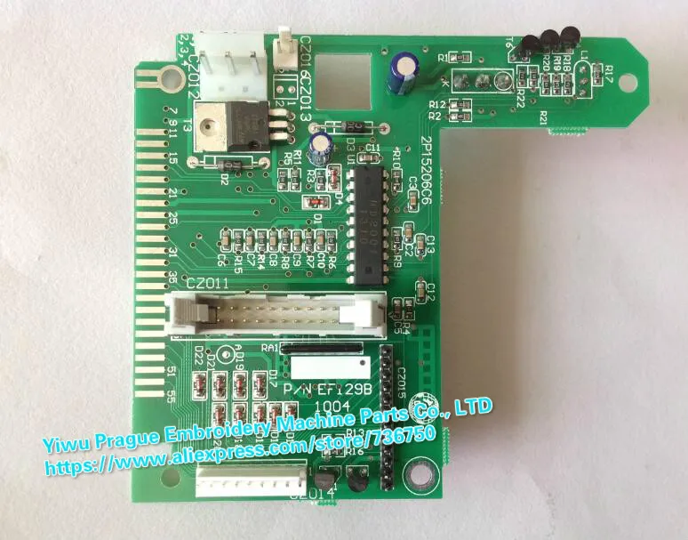 

P/N EF129 EF129A EF129B EF129K Card Thread Break Detection Board Chinese embroidery machine Dahao system electronic spare parts