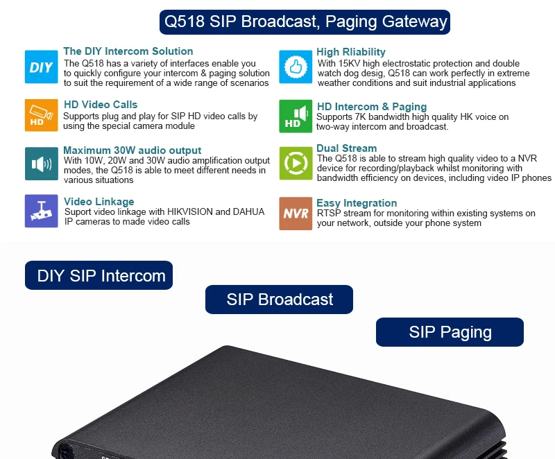 DIY домофон SIP вещательная система VoIP подкачки дистанционное управление домофон с PoE дверной звонок Поддержка VoIP SIP дверной телефон PBX система