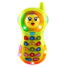 Дети развивающий электронный мультфильм маска-меняющий телефон с музыкой детские развивающие игрушки