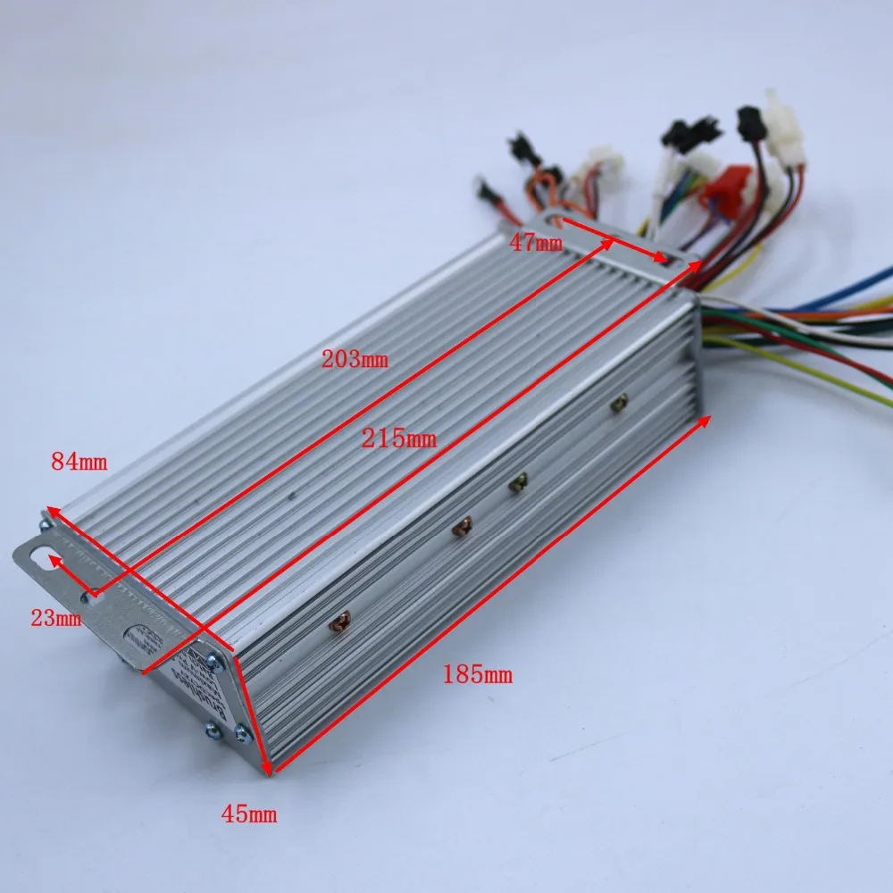 Excellent 48V-84V 1000W 45Amax BLDC motor controller, E-bike brushless speed controller, compatible for sensor/sensorless motors 7
