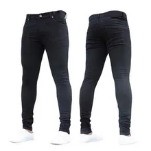 NIBESSER, мужские брендовые обтягивающие джинсы, брюки, повседневные брюки,, джинсовые черные джинсы, homme, Стрейчевые узкие брюки размера плюс, уличная одежда 3XL