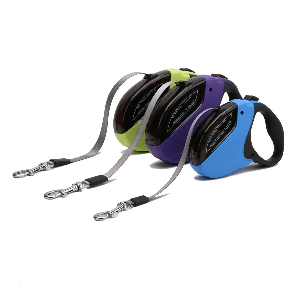 Nylon Dog Wholesale Retractable Dog Leash, Hands Free Rope Led Dog