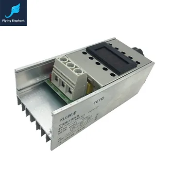 

Digital Display 10000W Electronic Voltage Regulator High Power SCR AC220V Dimmer