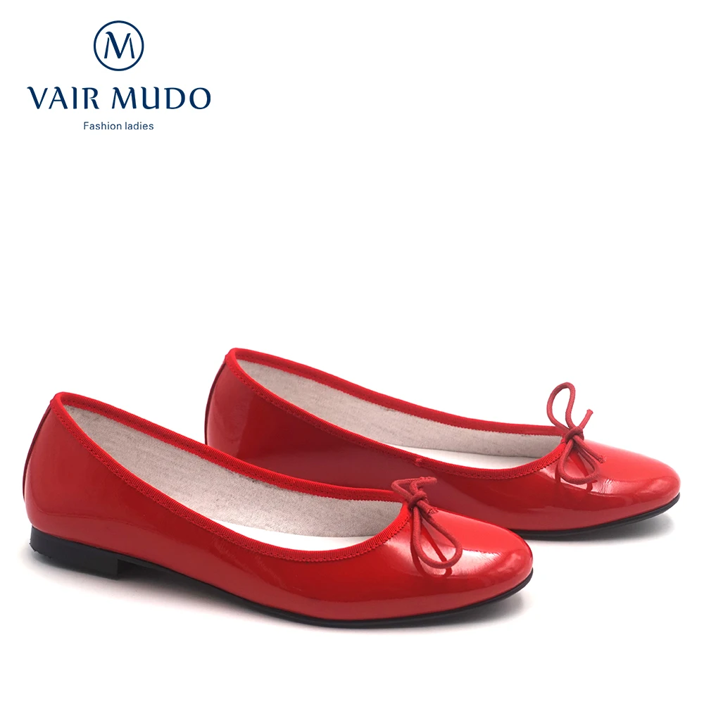 

VAIR MUDO 2019 New Fashion women flat shoes High Quality Genuine Leather Elegant Low Heel Comfortable Casual Women Shoes D5