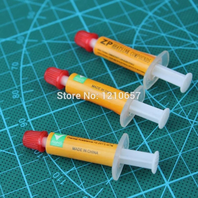 

10PCS LOT Computer CPU VGA Card White Heaksink Compounds Thermal Paste