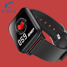 Новейшая модель; умные часы с определением группы крови, измеряет Давление мониторинга IP67 водонепроницаемый смарт-будильник спортивный ремешок Фитнес трекер Смарт-браслет