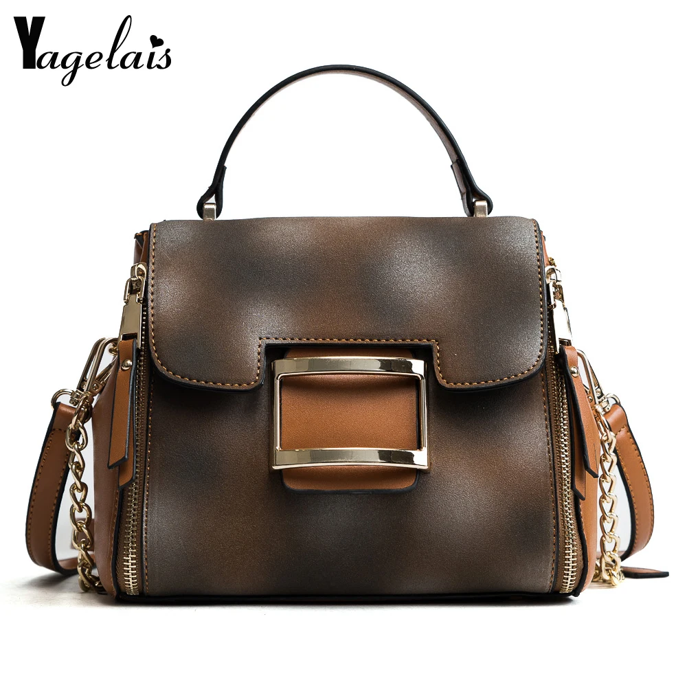 

Women Fashion Solid PU Shoulder & Small Flap Bag Crossbody Bags Women Luxury Single Crossbody Bags Hard Shopping Ladies