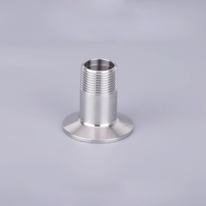 DN50 2 &quotBSP штекер x 2-1/2&quot 5 &quot63 мм три зажима 304 нержавеющая сталь санитарный