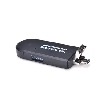 

3 in 1 Micro USB OTG to USB 2.0 Adapter SD/Micro SD Card Reader standard USB For Samsung Galaxy A7