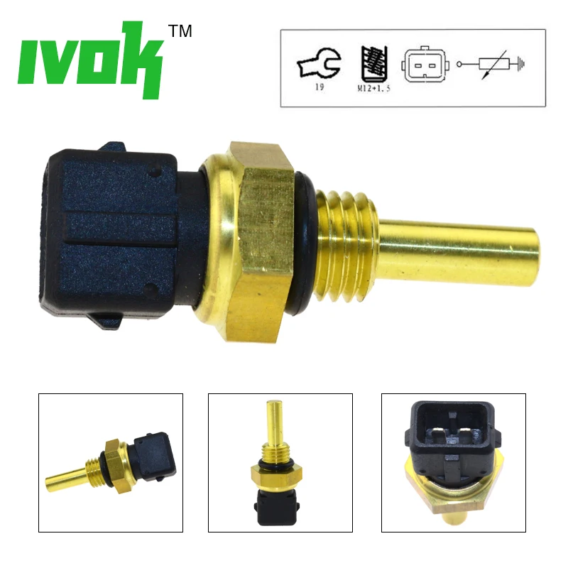 

Engine Coolant Temperature Temp Sensor Switch For Volvo 940 960 240 740 760 780 440 480 460 1.7 2.0L 2.3L 1346030 0280130032