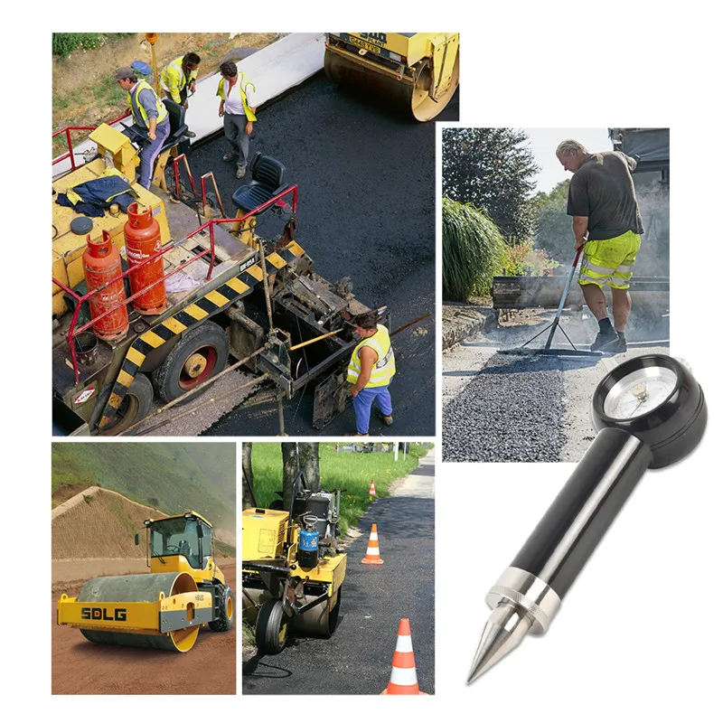 Soil Hardness Tester Penetrometer Sclerometer Durometer Inspecting Hardness Analyzer Portable Pointer Type Soil Different Depth (3)