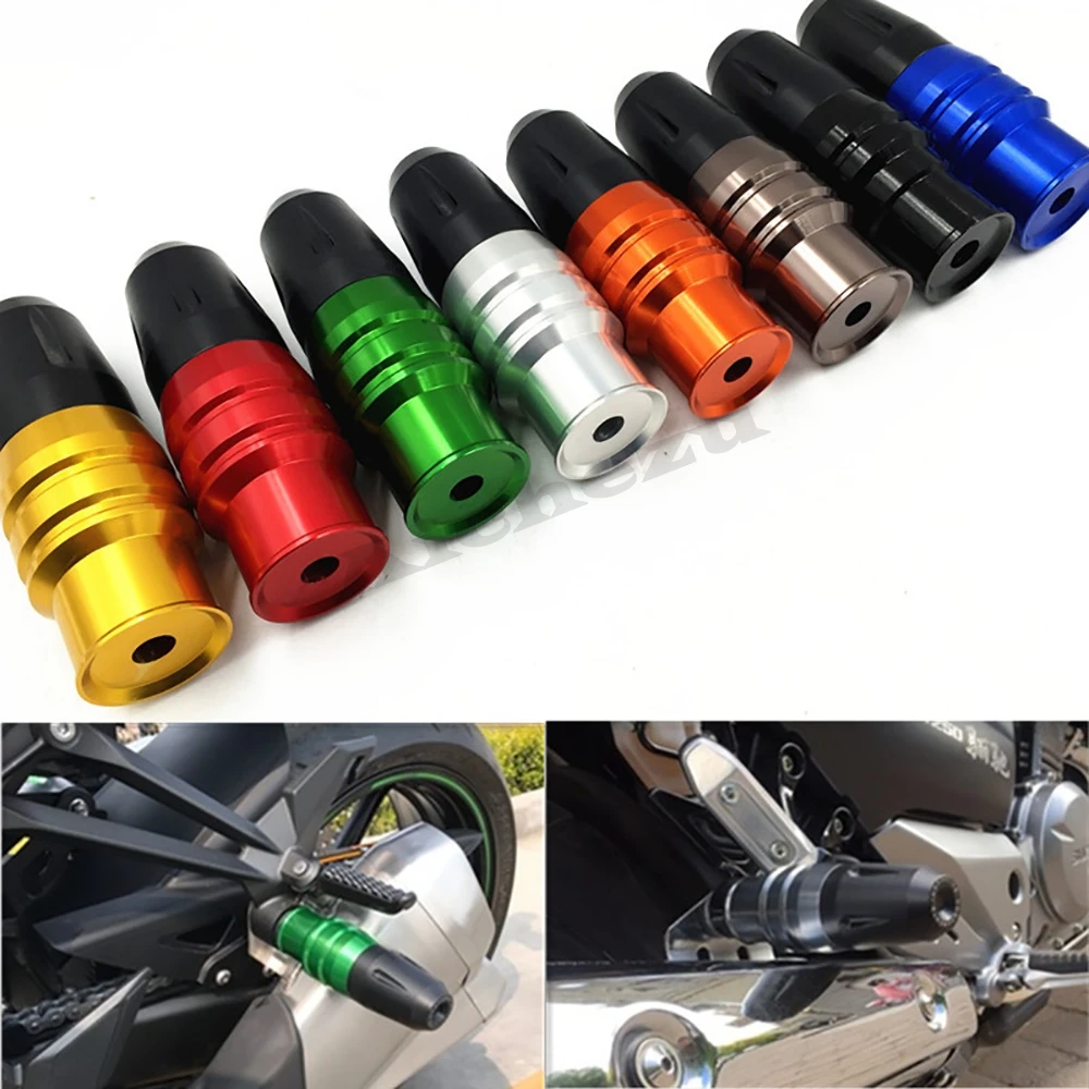 

ACZ Motorcycle CNC Exhaust Slider Crash Protector Anti Crash Pad Protection For Kawasaki Z800 Z250 Z300 Z1000 Z900 Z650 Z750