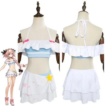 

FGO Fate Grand Order Cosplay Costume Fate Extella Link Astolfo Cospaly Costume Sailor Swimsuit Halloween Canrival Dress Custom