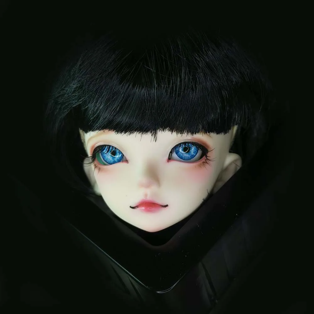 Милый комический Небесно Голубой Снежный bjd eyes 1/4 1/3 1/6 1/8 для BJD/SD MSD 12 мм 14 20 круглый