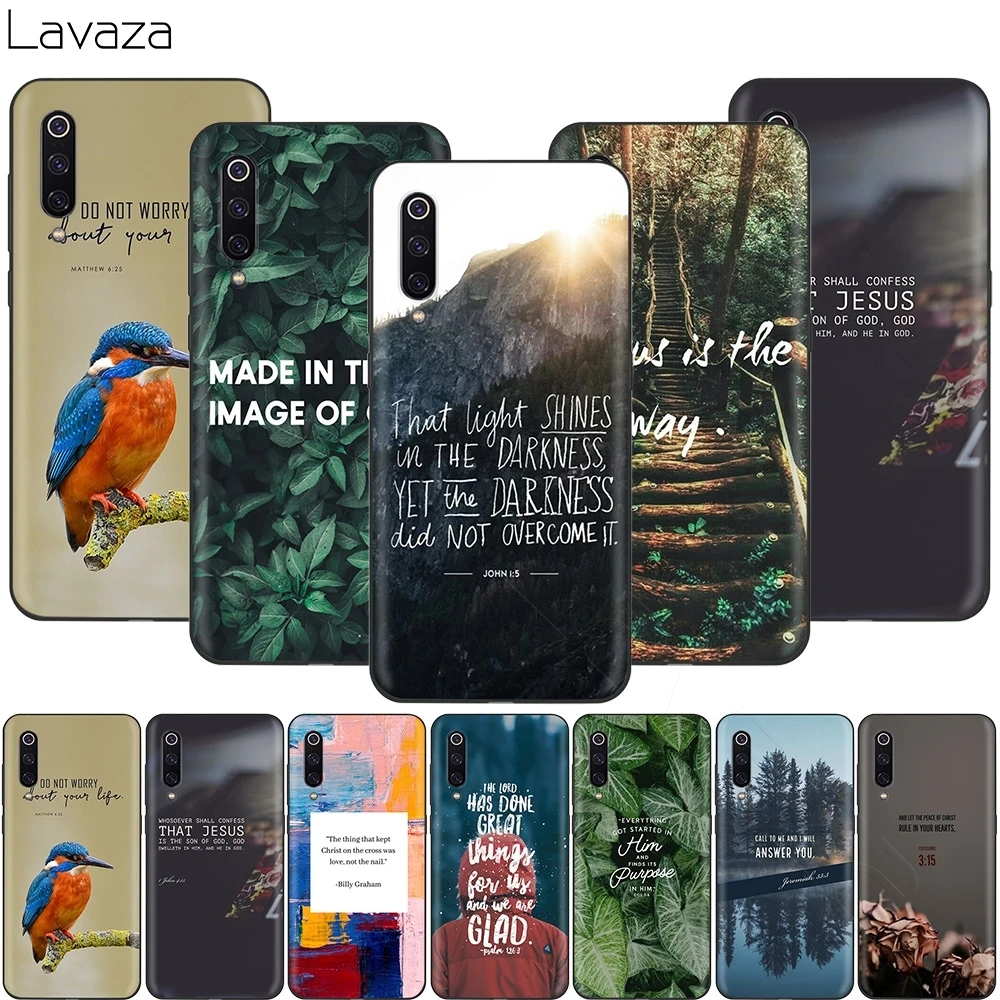 

Lavaza Jesus Christ Christian Quote Case for Xiaomi Mi 9 8 6 A1 A2 Pocophone F1 Lite Max 3