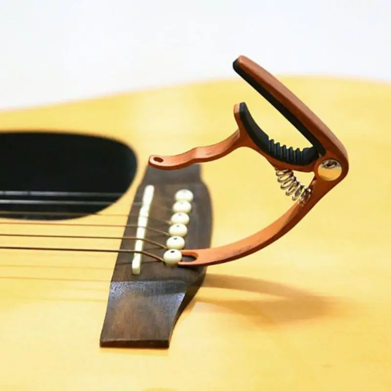 

1 Pcs Acoustic Guitar Capo Fit for Acoustic Guitar Electric Guita and Ukulele Guitar Parts Accessories Musical Instruments