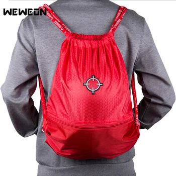 

Outdoor Travel Basketball Backpack Portable Waterproof Gym Shoes Storage Drawstring Bag Football Soccer Ball Bags Basketball Bag