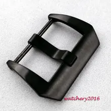 22 мм мат 316L из нержавеющей стали винт-в PVD Пряжка подходит parnis мужские часы