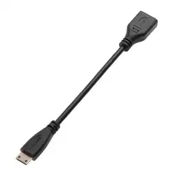 ALLOYSEED Mini HDMI кабель конвертер HDMI позолоченный штекер к Mini HDMI Женский конвертер Кабель-адаптер Шнур для Тетрадь компьютер