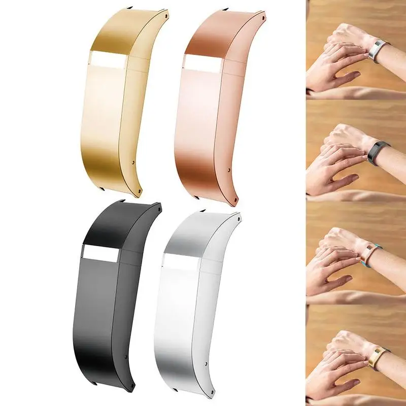 

Replacement Watch Band Strap Metal Shell For Fitbit Flex Stainless Steel Strap Wrist Band Replacement Bracelet Metal Shell