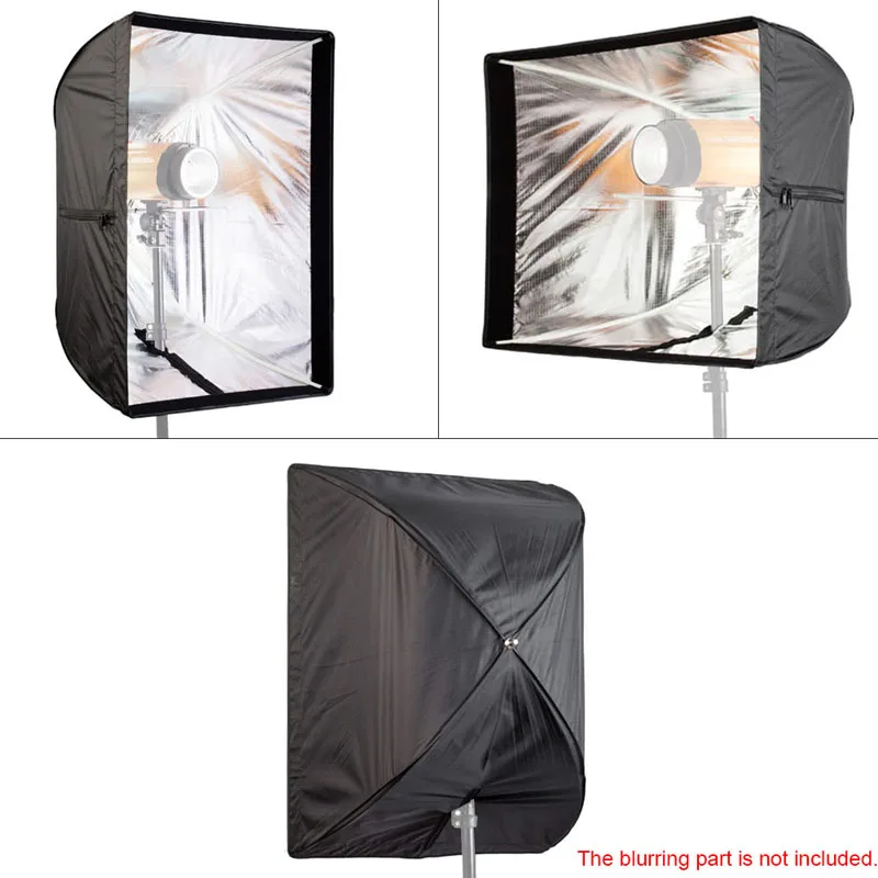 Софтбокс для фотосъемки фотостудия 50x70 см/19," x 27,6" зонт софтбокс Отражатель+ сетка для фотостудии Speedlite Flash Fotografia светильник
