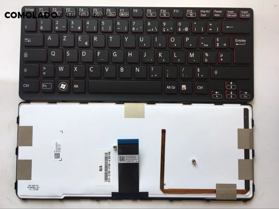 FR French keyboard For Sony VAIO SVE 14 SVE14 SVS14 SVE14A  with backlit keyboard  FR Layout