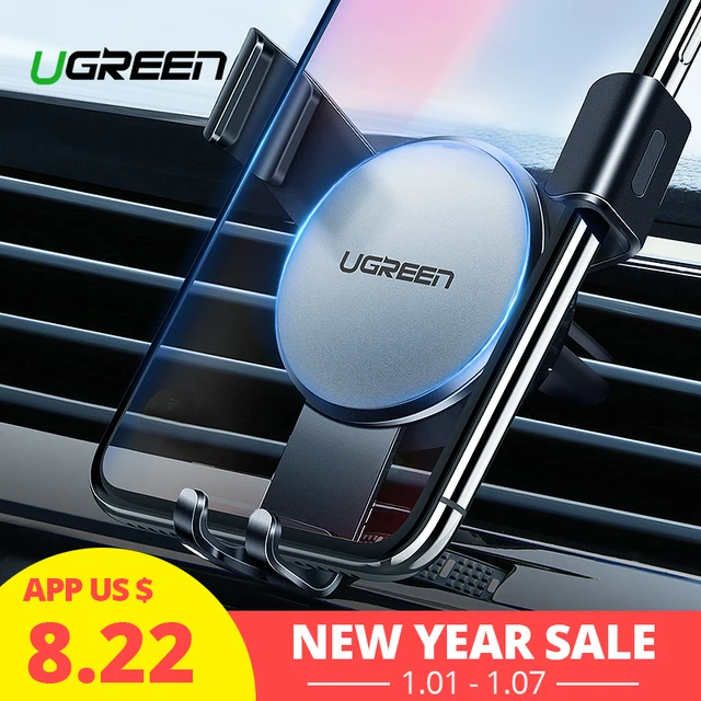 Cheap Ugreen Car Phone Holder for iPhone Xs Max X 8 Samsung Gravity Air Vent Mount Holder for Phone in Car Mobile Phone Holder Stand Cheap Ugreen Car Phone Holder for iPhone Xs Max X 8 Samsung Gravity Air Vent Mount Holder for Phone in Car Mobile Phone Holder Stand