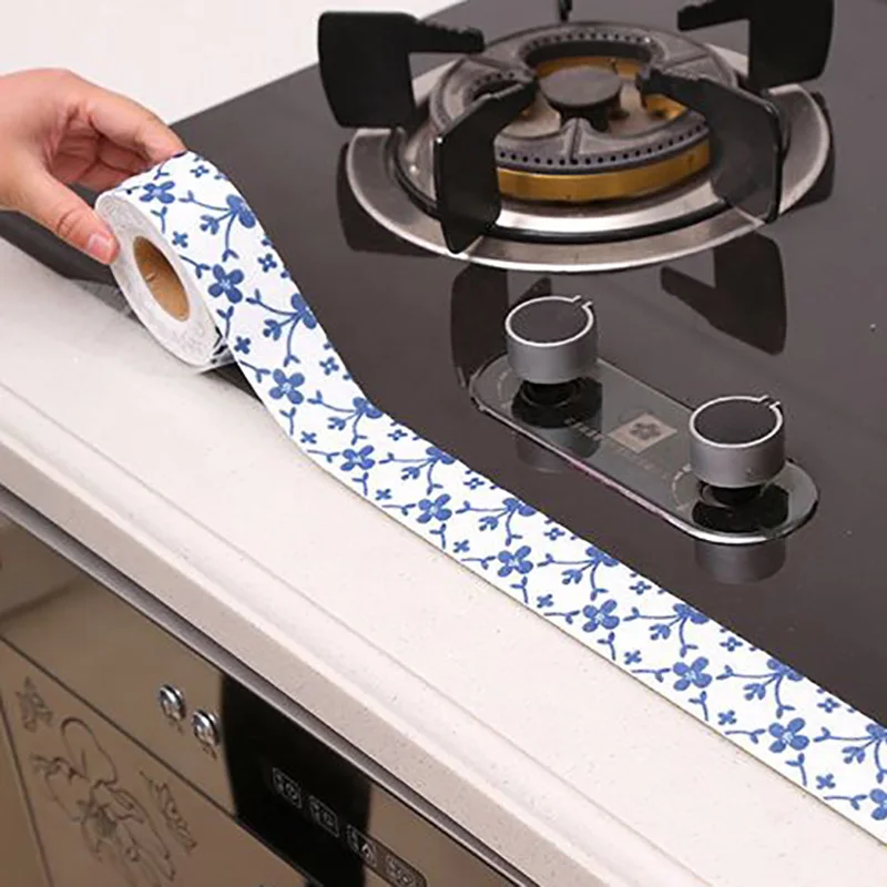 

Kitchen Self Adhesive Caulking Tape Sealing Strip Flexible Waterproof Water Absorption Sticker For Bathroom Tub Sink Tape
