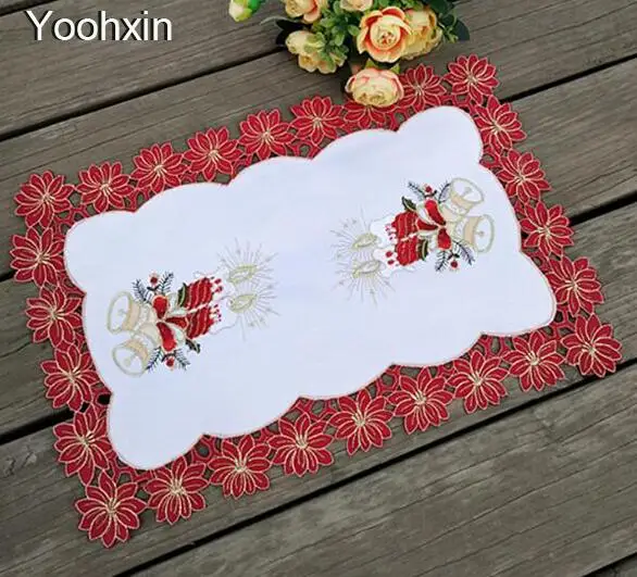 

Modern lace embroidery table place mat cloth square pad cup mug holder tea doilies drink glass coaster placemat dining kitchen