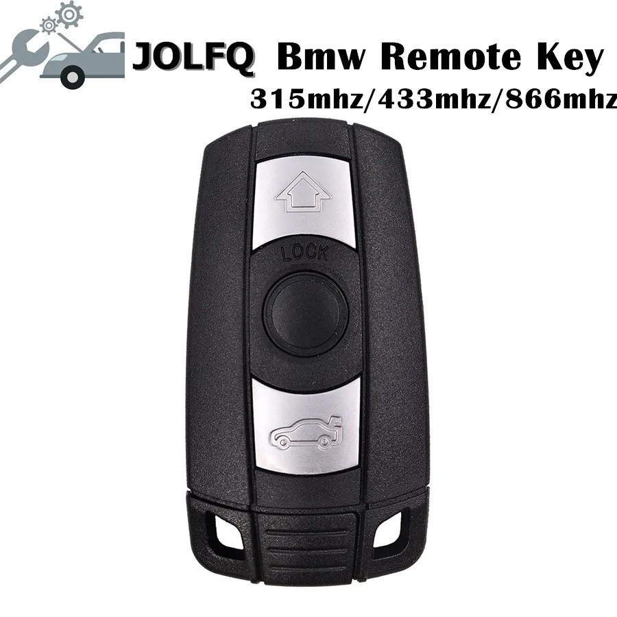 

High quality 3 buttons for bmw Smart Remote Key Card For BMW 3 5 Series 315/433/868 MHZ with ID46 PCF7945 Chip Keyless Entry Fob