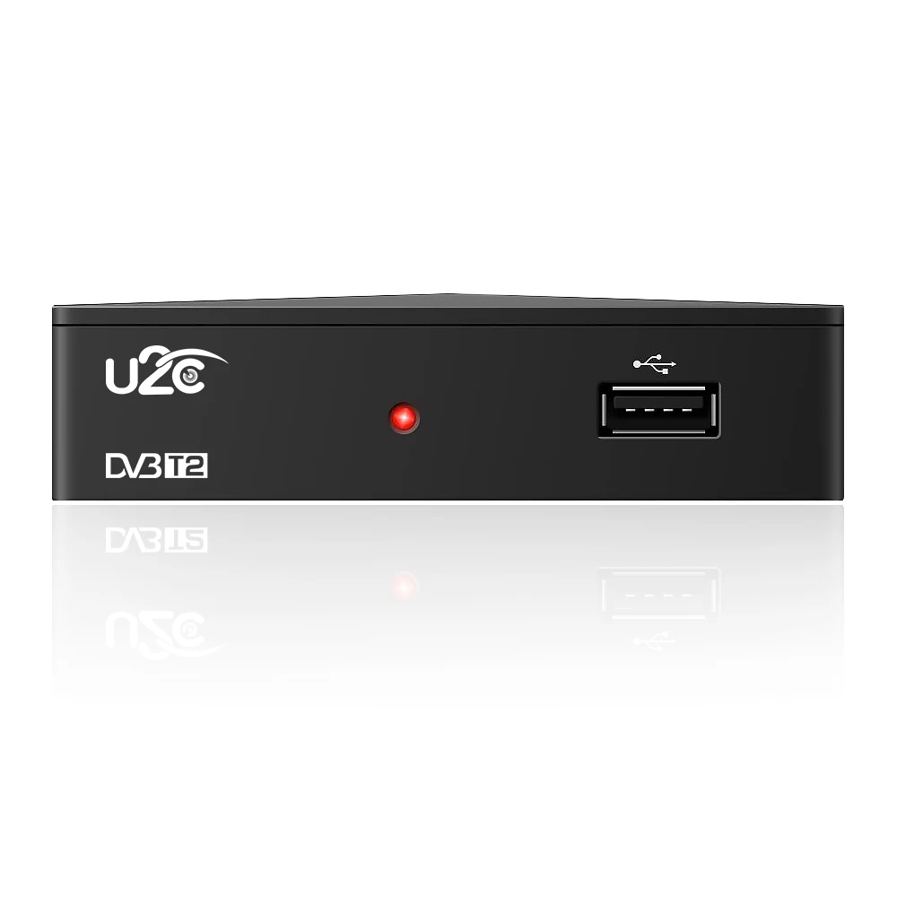 U2C HDMI ТВ приемник тюнер Dvb T2 Wifi Usb2.0 Full HD 1080P Dvb-t2 тюнер ТВ коробка Dvbt2 Встроенный Русский Ручной Европейский блок питания