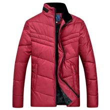 New 2016 Outwear High quality pocket winter jacket men fashion middle aged zipper stand collar Down