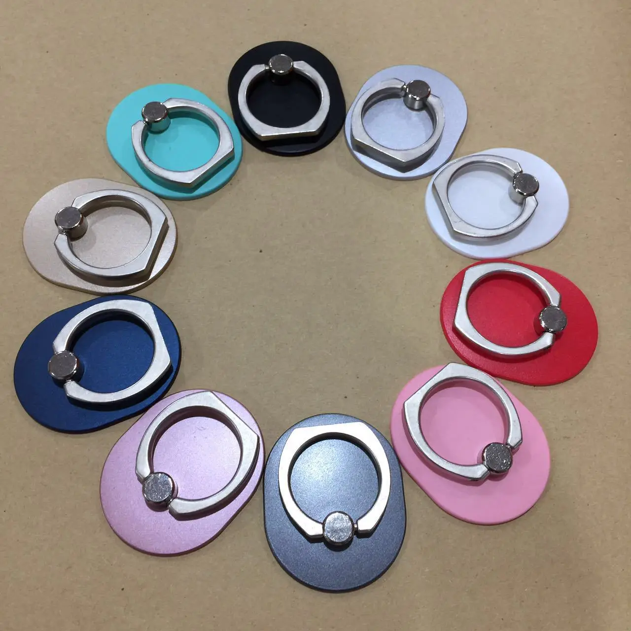 For iPhone Samsung Phone Bracket 360 Degree Oval Pattern Stand Luxury Plastic Finger Ring Mobile Phone Smartphone Stand Holder For iPhone Samsung Phone Bracket 360 Degree Oval Pattern Stand Luxury Plastic Finger Ring Mobile Phone Smartphone Stand Holder