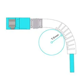 LC/UPC для LC/UPC 2,0mm 50/125 дуплексный многомодовый OM3 волоконно-оптический патч-корд