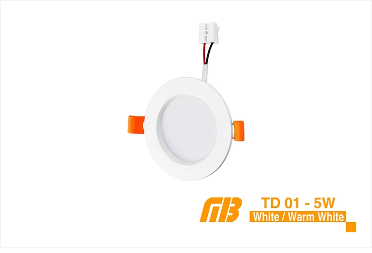 [MingBen] LED Downlight Panel Aluminum Ceiling light 3W 5W 7W 9W 12W 15W 18W 220V Downlight Warm White Cold White Lamp For Foyer