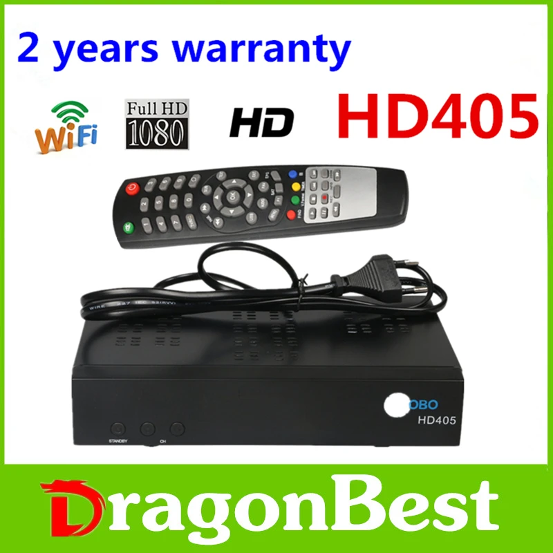 3pcs freeship IPTV Satellite Receiver Globo HD405 DVB S2 With 1 year