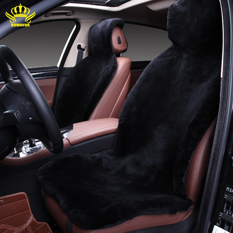 free shipping favours winter high quality whole piece of long 100% genuine wool fur sheepskin  car -covers CLASS- 2 c001-b