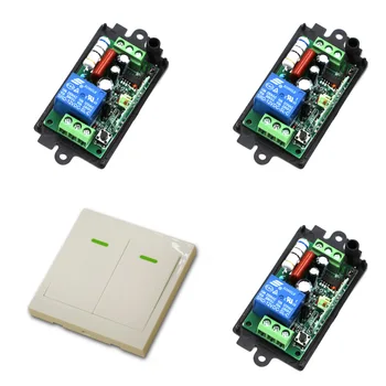 

Smart House 110V Wireless Remote Control Switch 220V 1CH Power Relay Remote Light Switch Receiver + Transmitter