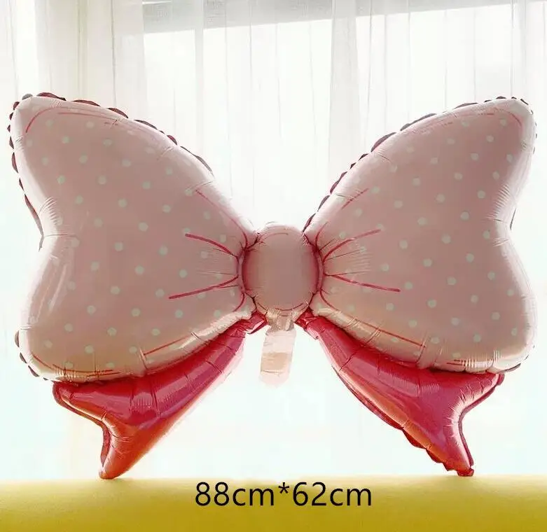 1 шт. hello baby shower bowknot воздушный шар из фольги для вечеринок Дети 1th День рождения украшение Гелиевый шар детский подарок на день рождения - Цвет: 3
