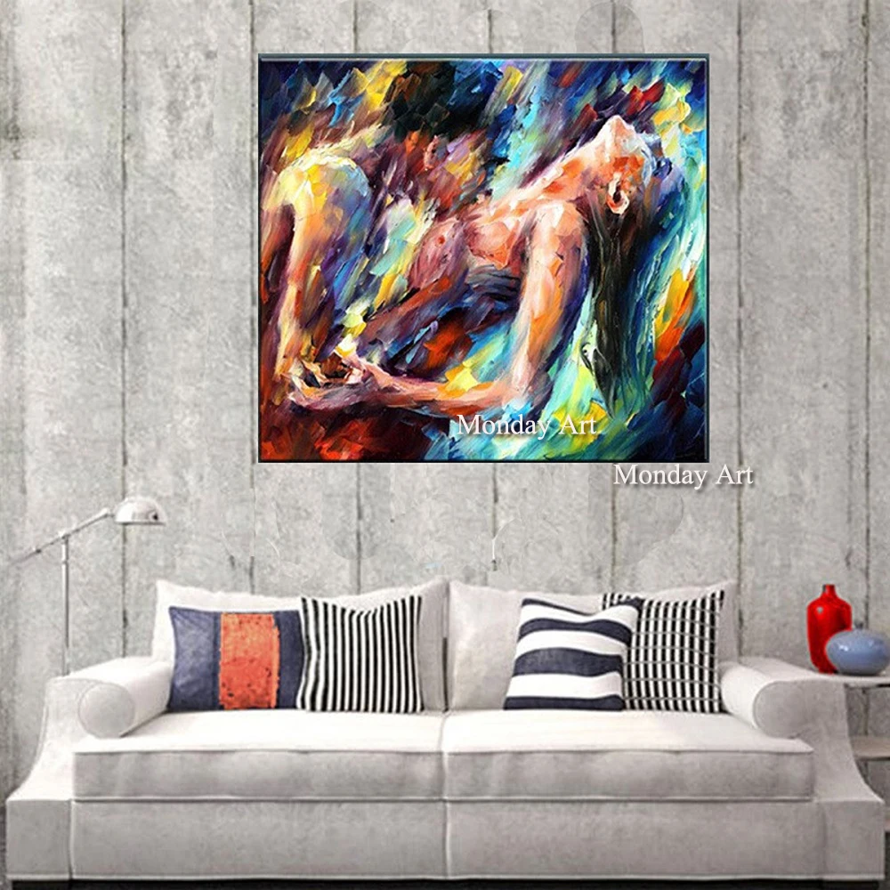 ballerino-di-balletto-dipinto-a-mano-puro-senza-cornice-astratto-moderno-wall-art-picture-home-decor-regalo-pittura-a-olio-su-tela-per-parete-camera-da-letto