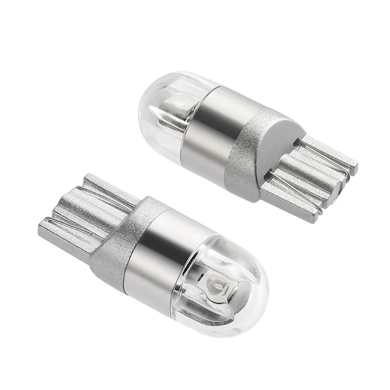 

New T10 W5W LED Car Light SMD 3030 Marker Lamp WY5W 192 501 Tail Side Bulb Wedge Parking Dome Light Auto Styling DC 12V