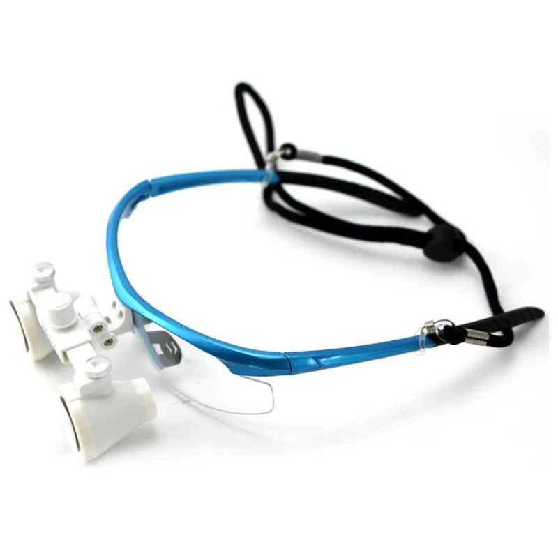 Glasses-Type Medical Magnifying Glass 3.5X Adjustable Clip Light Source LED Magnifier Dental Dental Special Magnifying Glass