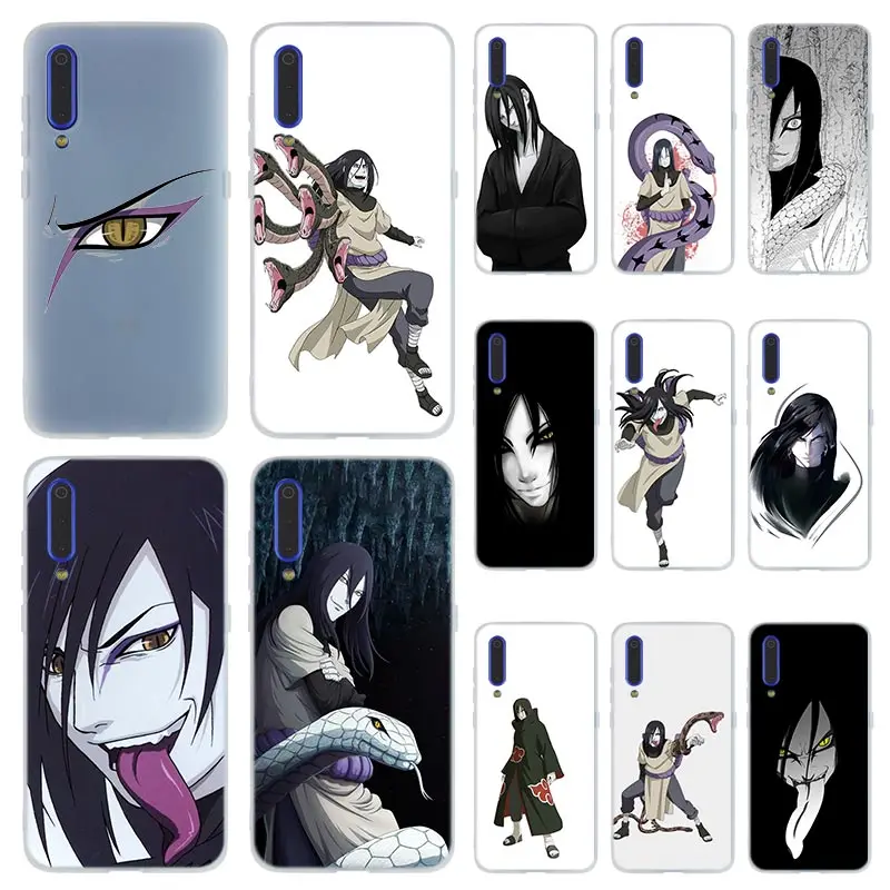 Чехол для телефона MLLSE naruto Orochimaru Xiaomi MI 9 8 A2 Lite SE A1 pocophone 6 6X 5X MAX 3 mi10 Mi9 Mi8|Бамперы| |