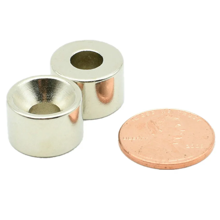 Buy NdFeB Countersunk about Dia. 15x10 mm thick